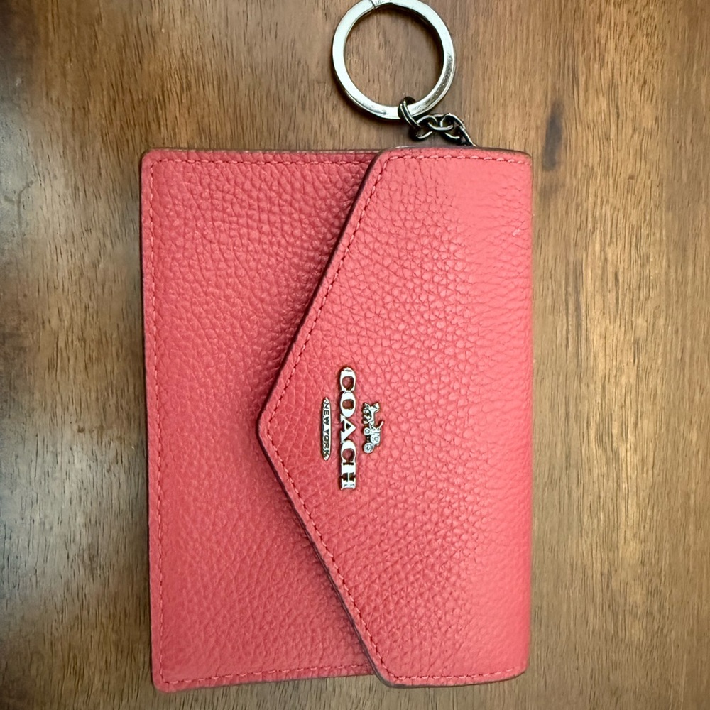COACH SLIM COIN PURSE WITH CARD SLOTS